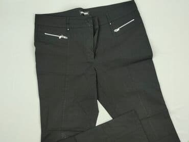 spodnie czarne materiałowe damskie: Gerry Weber, Spodnie materiałowe damskie, rozmiar M — 1