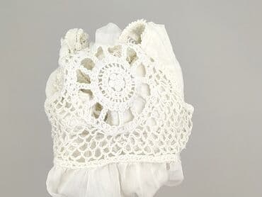 bluzka na lato na szydełku: T-shirt damski, rozmiar S — 4