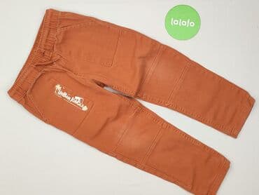 spodnie woskowane czarne: Other children's pants, Little kids, 5-6 years, 116, condition - Very good — 2