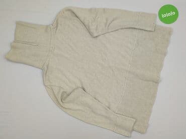 sweter piórkowy na drutach: Golf damski, rozmiar XL — 3