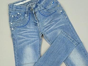 bluza jeansowa: Spodnie jeansowe, 14 lat, 158/164, stan - Idealny — 1