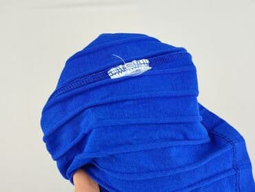 granatowa bluzka na ramiączkach: T-shirt damski, rozmiar L — 5