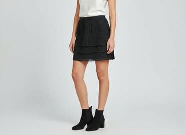 spódniczka ze sznurowaniem: JETTE, Spódnica damska, rozmiar S — 6