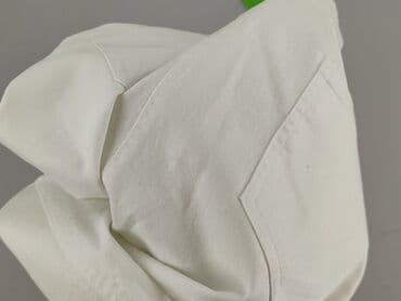 białe lniane spodnie zara: Zentex, Spodnie materiałowe damskie, rozmiar XL — 5