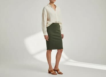 spódnice basic ciążowe: Spódnica damska, rozmiar L — 1