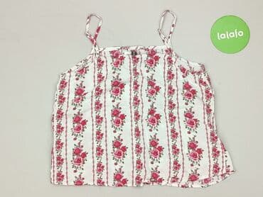 reserved top z piorami: H&M Divided, Top damski, 2XS — 3