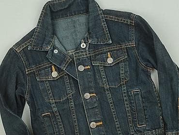 Sukienki: Dziecięca kurtka jeansowa, 5-6 lat, 110-116 cm, TEX, stan - Idealny — 1