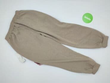 joggery beżowe damskie: Spodnie dresowe damskie, rozmiar M — 3