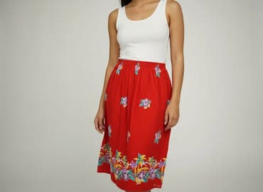 czerwone spódniczka tiulowe: Women`s skirt, size One size — 1