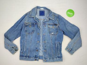 zara woskowane spodnie: Kurtka jeansowa dla mężczyzn, M, Zara, stan - Dobry — 2