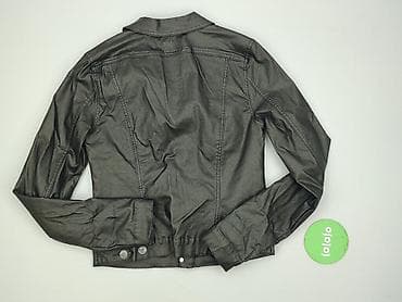 ramoneska bufki: Kurtka jeansowa damska, rozmiar M — 3