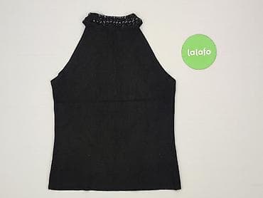 dekolt halter bluzki: Top damski, rozmiar S — 3