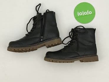 rajstopy czarne z wzorem: High boots 34, Used — 2