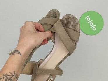 sandały damskie na koturnie lasocki: Sandały damskie, 38 — 5
