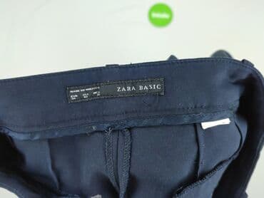 spodnie z szerokimi nogawkami zara: Zara, Spodnie materiałowe damskie, rozmiar XS — 4