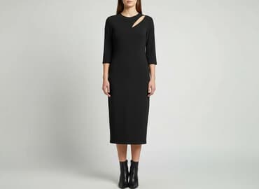 sukienki midi długi rękaw: Moon Chang, Sukienka damska, rozmiar L — 8