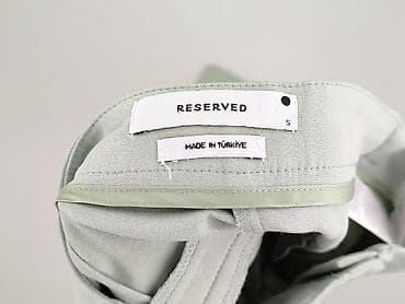 biale body reserved: Spodnie materiałowe damskie, rozmiar S — 4