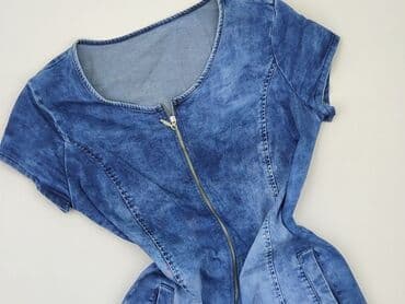 sukienki dżinsowe damskie duże rozmiary: Sukienka damska, rozmiar S — 1