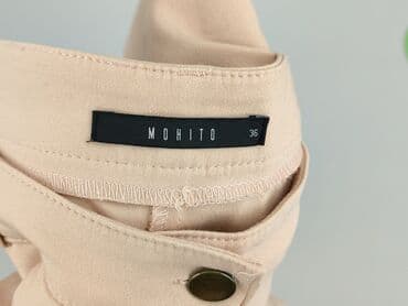 beżowe buty na koturnie ccc: Mohito, Spodnie materiałowe damskie, rozmiar S — 6