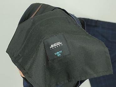 t shirt basic oversize: Burton Menswear London, Spodnie garniturowe dla mężczyzn, rozmiar L — 5