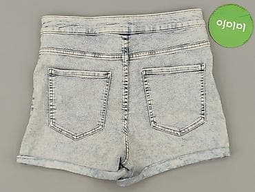 jeansy bez elastanu: Szorty damskie, rozmiar M — 3