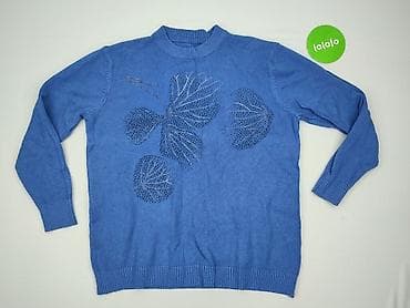 sweter z pingwinem: Sweter damski, rozmiar 4XL — 2