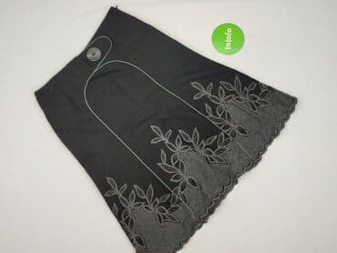 czarne spódniczka plisowane: Niebieski Księżyc, Spódnica damska, rozmiar M — 2