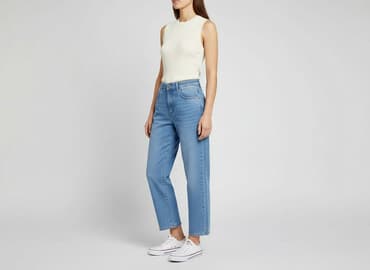 lara fashion t shirty: Jeansy damskie, rozmiar XS — 7