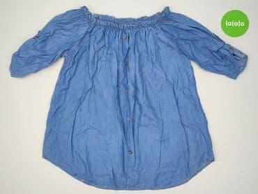 bluzki oversize opadające ramię: Bluzka damska, rozmiar S — 3