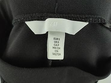 legginsy ck: H&M, Spodnie materiałowe damskie, rozmiar S — 4