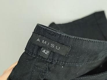 Ubrania damskie: Amisu, Spodnie materiałowe damskie, rozmiar XL — 4