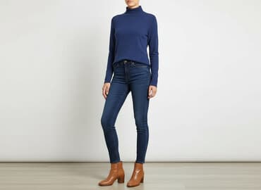 sukienka golf sweter: Sweter damski, rozmiar S — 5