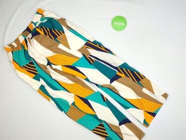 Material trousers for women, size M — 3