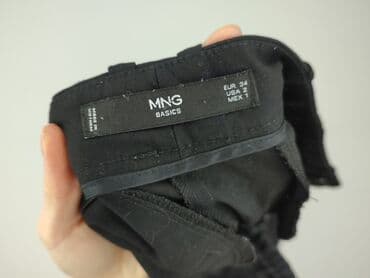 spodnie duże rozmiary damskie: MNG, Spodnie materiałowe damskie, rozmiar XS — 4