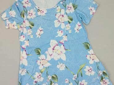 niebieskie sukienki plus size: Women`s dress, size L (EU 40) — 1