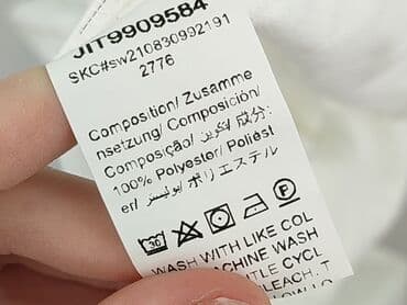 biała jedwabna bluzka damska: Bluzka damska, rozmiar S — 5