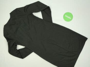 czarna sukienka z długim rękawem sinsay: Sinsay, Sukienka damska, rozmiar S — 3