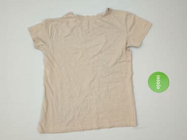 beżowe t shirty: T-shirt damski, rozmiar S — 3