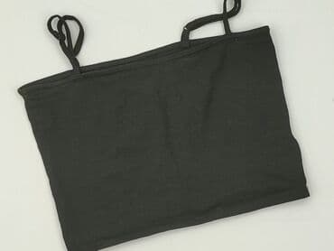 deichmann czarne sandały: Sinsay, Top damski, rozmiar S — 1