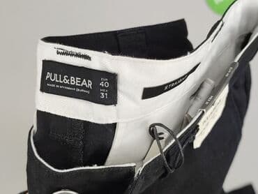 spodnie pull bear: PULL&BEAR, Chinosy dla mężczyzn, rozmiar M — 4