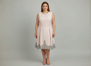 modne sukienki na komunię dla mamy: Duet A&M, Sukienka damska, rozmiar XL — 1