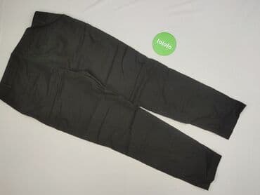 zara spodnie czarne szerokie: CAMAIEU, Spodnie materiałowe damskie, rozmiar XL — 3