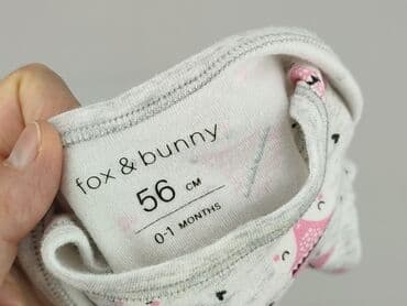 pajacyk niemowlęcy allegro: Body, Fox&Bunny, 0-1 month, 
condition - Perfect — 4