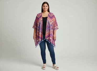 narzutka na kostium kąpielowy: RAINBOW, Narzutka damska, rozmiar XL — 6