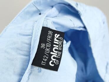 czerwone chinosy damskie: Colours of the World, Spodnie materiałowe damskie, rozmiar S — 4