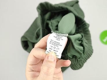 green items: Spodnie materiałowe damskie, rozmiar S — 4
