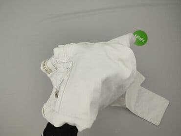 jeansy z asymetrycznym zapieciem: Denim, Jeansy damskie, rozmiar S — 5