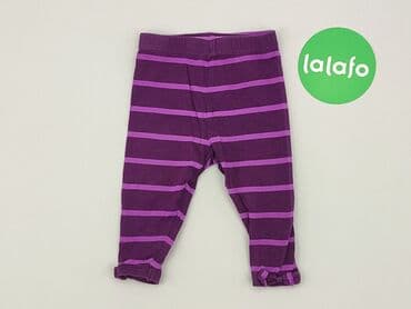 rajstopy w czerwono czarne paski: Leggings, Mini Club, 3-6 months, condition - Good — 2