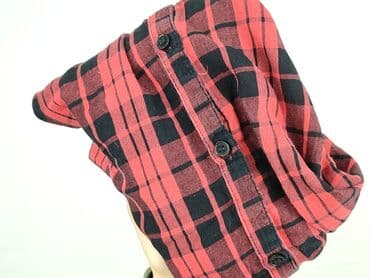 koszulki basic uniqlo: Shirt 10 years, condition - Very good, pattern - Cell, color - Red — 6