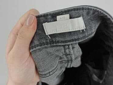 high waist mom fit jeans: H&M, Jeansy damskie, rozmiar M — 4